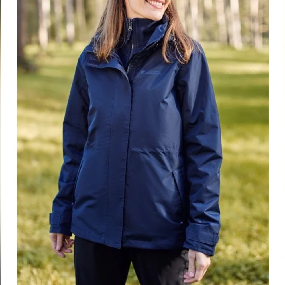 Mountain Warehouse Womens/Ladies Fell 3 in 1 Water Resistant Jacket (MW114)